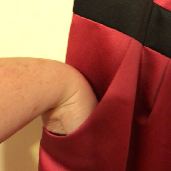 Hot pink formal strapless dress - Picture 5 of 5